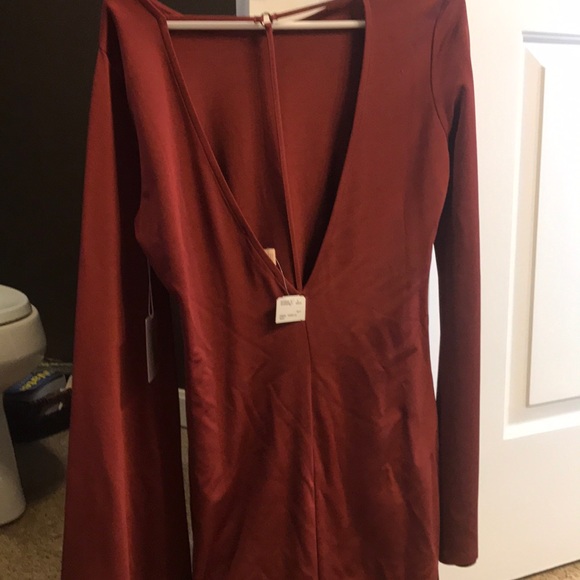 Rust dress- perfect for any occasion - Picture 2 of 2